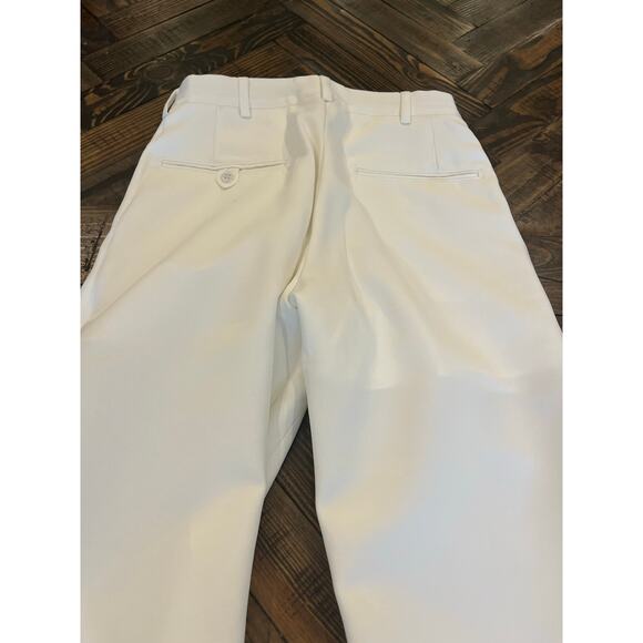Classic White Men's Pants - Picture 7 of 7
